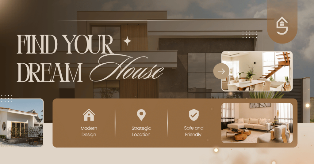The Pinnacle of Diplomatic Prestige: Your Guide to a Luxury Builder Floor for Sale in Vasant Vihar brown and cream modern aesthetic real estate facebook ad
